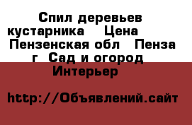 Спил деревьев, кустарника. › Цена ­ 100 - Пензенская обл., Пенза г. Сад и огород » Интерьер   